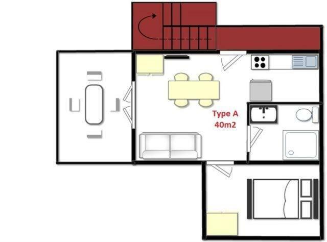 Apartment F-1 Klimno Exteriör bild